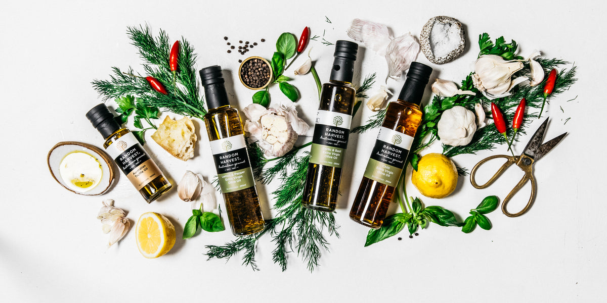 Cooking with Random Harvest's Gourmet Oils