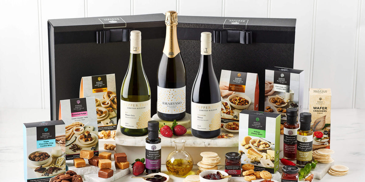 Wine Hampers Australia Gourmet Random Harvest