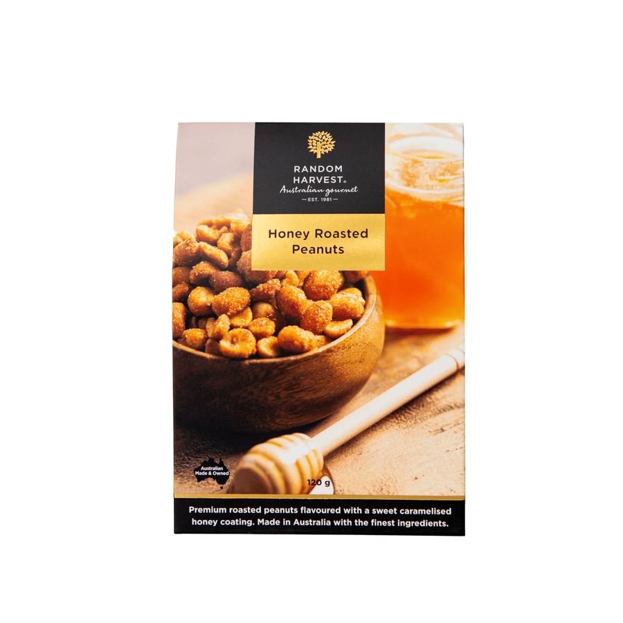 Random Harvest Nuts Honey Roasted Peanuts 120g