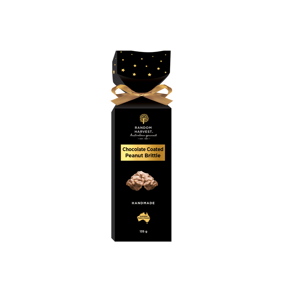 Random Harvest Gift Box Chocolate Coated Peanut Brittle Bon Bon 135g