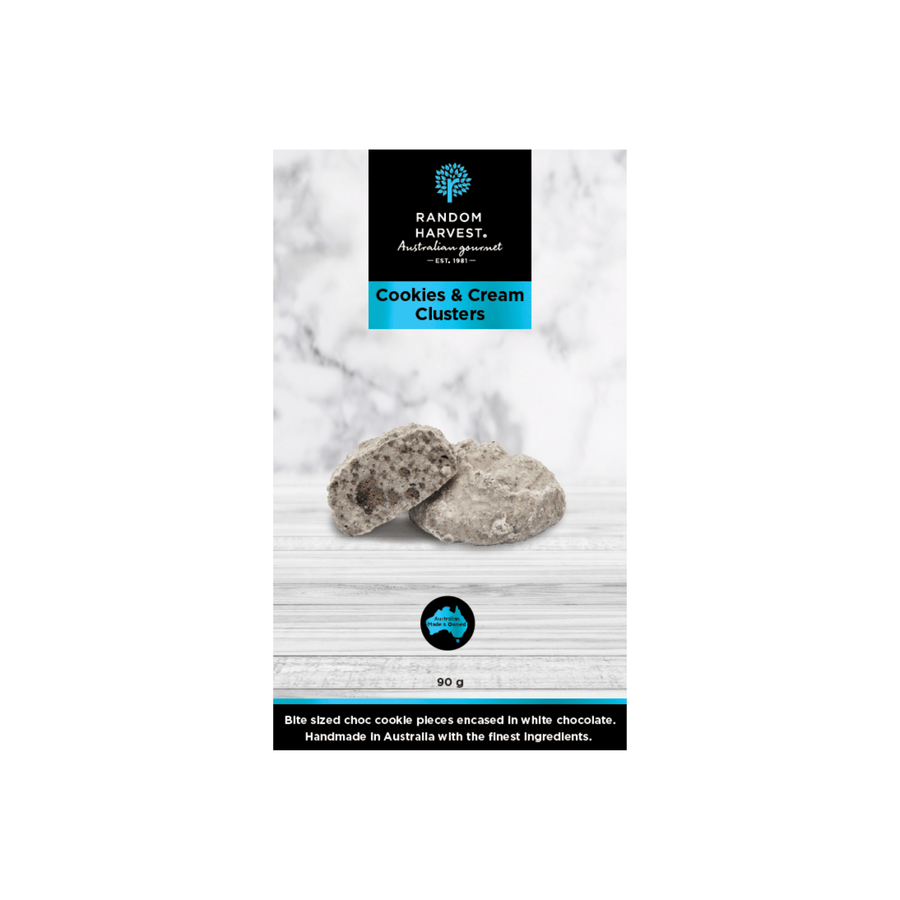 Random Harvest Fudge & Crunch Cookies & Cream Clusters 90g