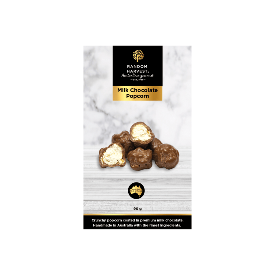 Random Harvest Fudge & Crunch Milk Chocolate Popcorn 90g