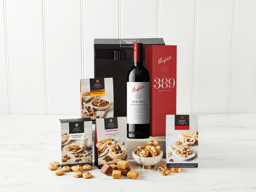 Random Harvest Penfolds Penfolds Bin 389 with Treats Hamper