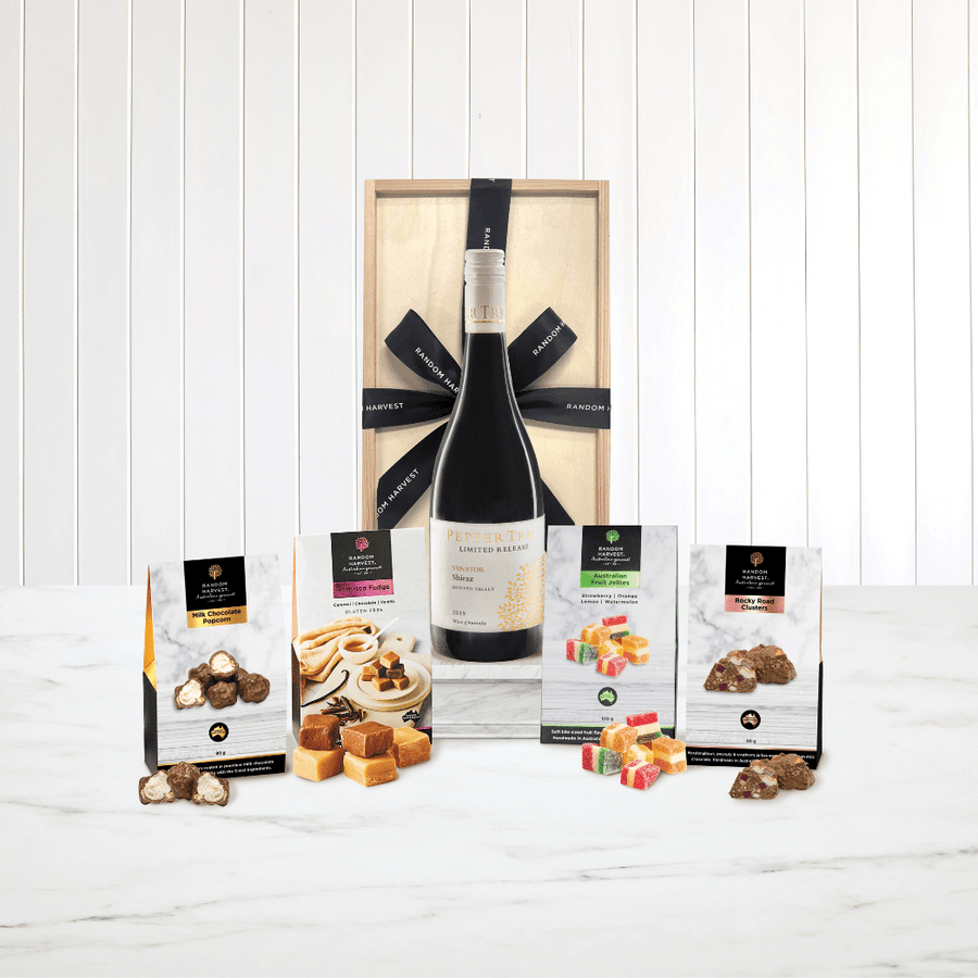 Random Harvest Peppertree Wine Red Wine Celebrations Crate