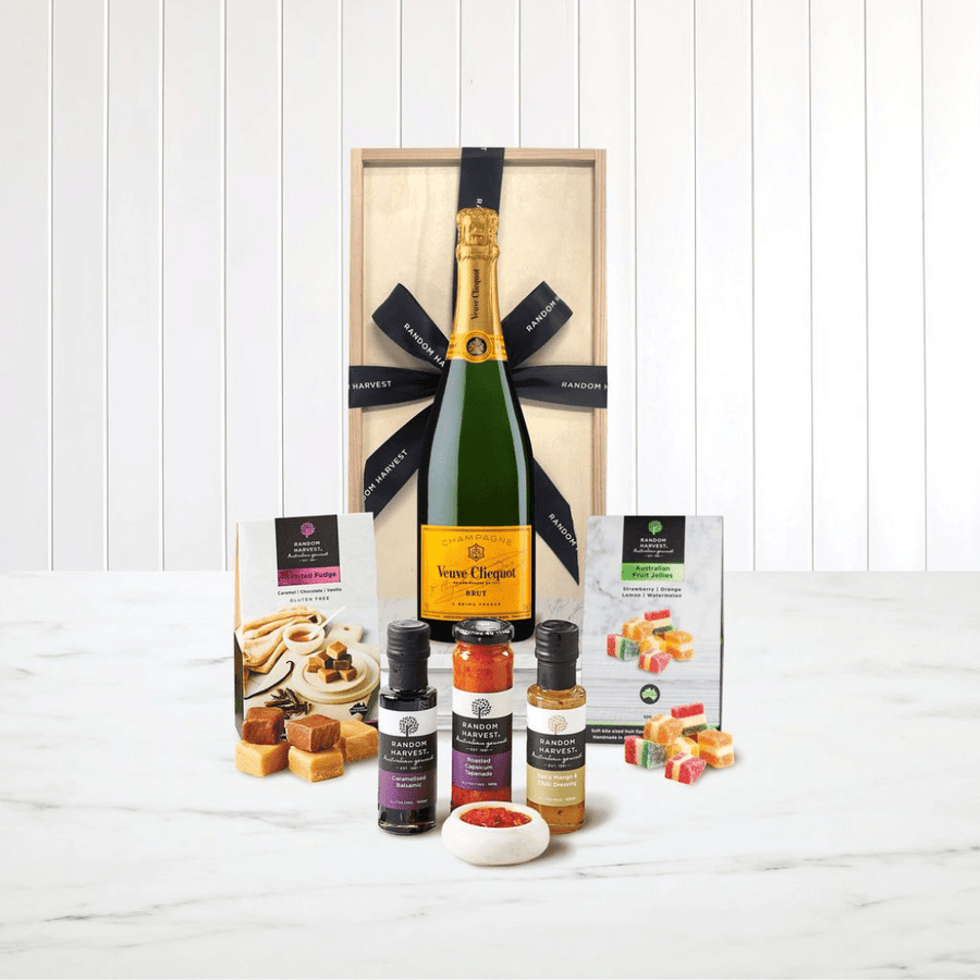 Random Harvest Veuve Cliquot The Veuve Epicurean Crate