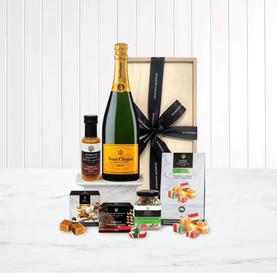 Random Harvest Veuve Cliquot Veuve Christmas Indulgence Crate