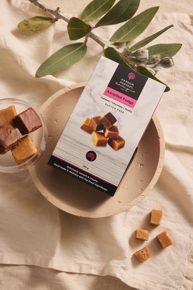 Assorted Fudge in Christmas Packaging