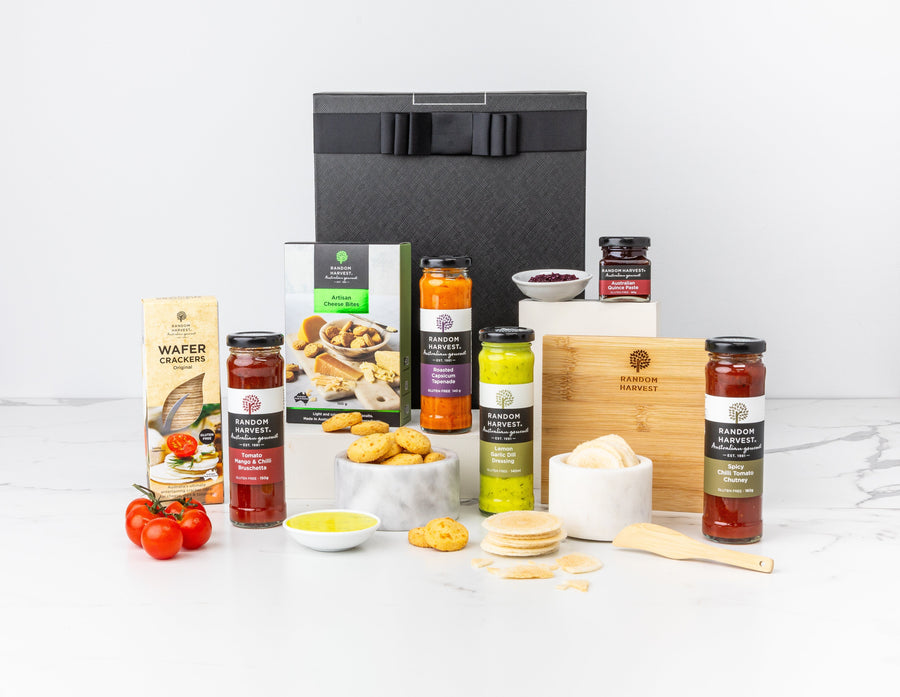 Random Harvest Alcohol Free Gourmet Cheeseboard Hamper