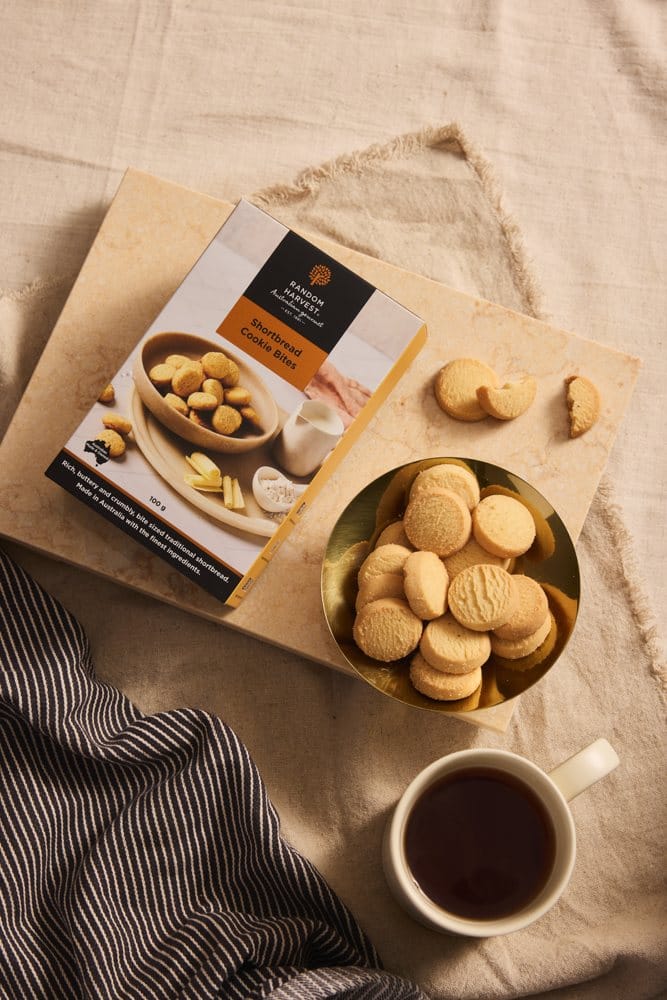 Shortbread Cookies in Christmas Packaging