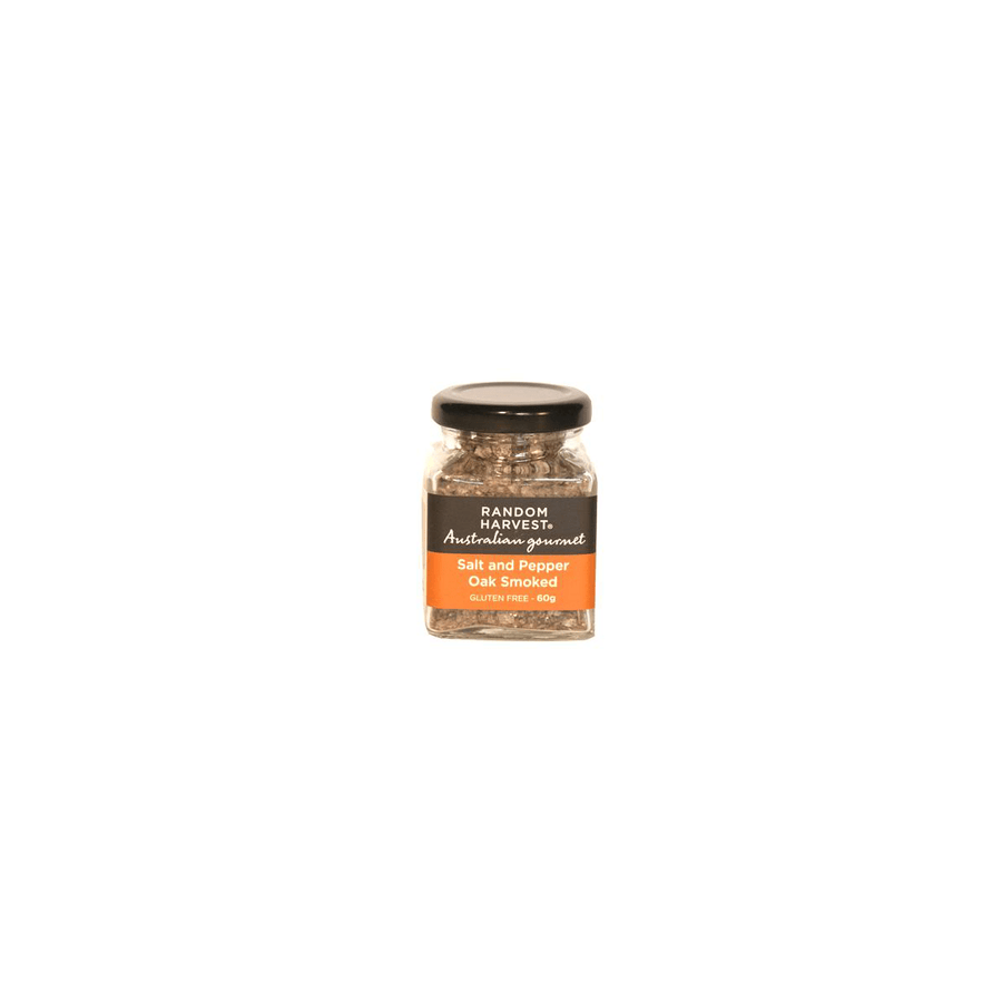 Random Harvest Oak Smoked Salt & Pepper 60g