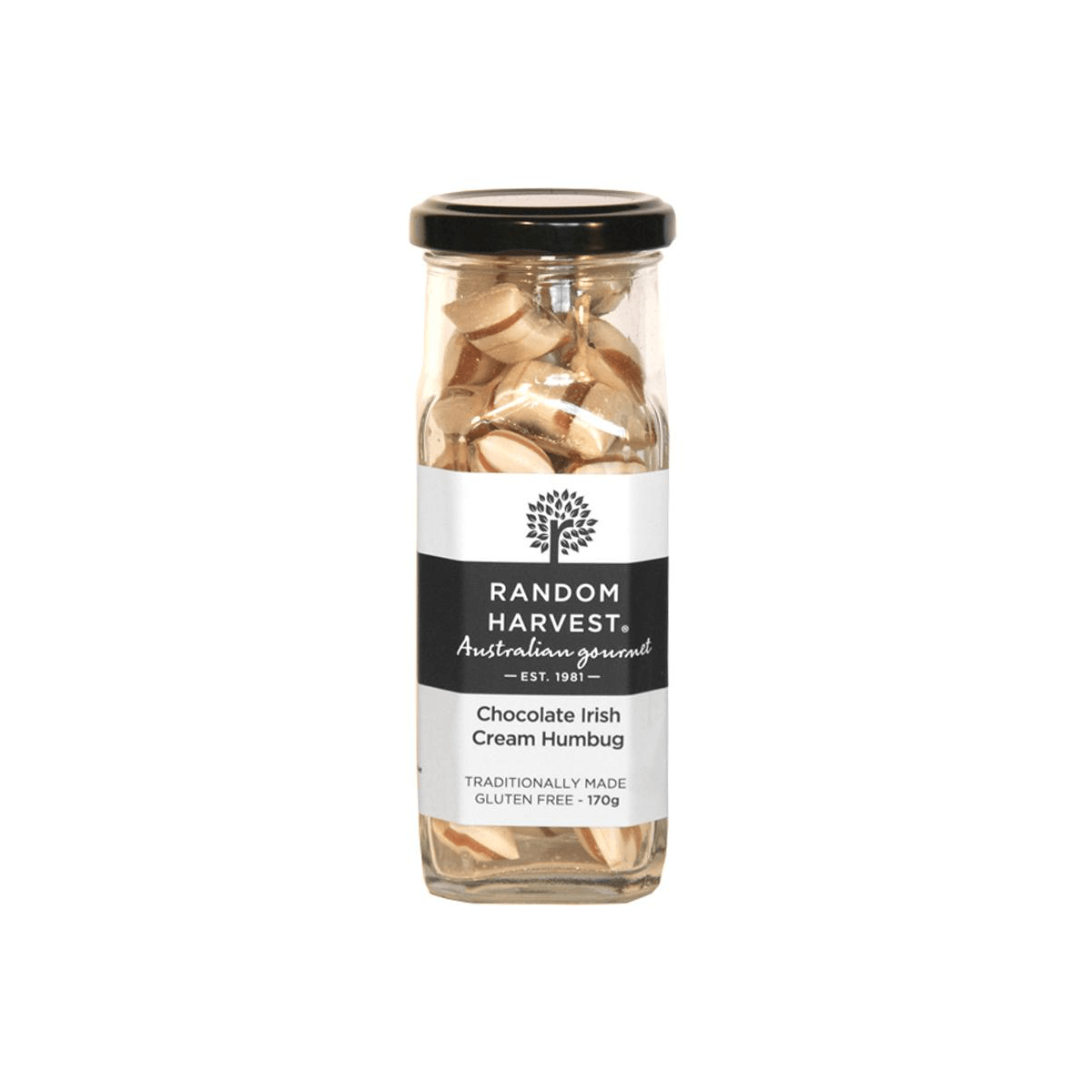 Random Harvest Chocolate Irish Cream Humbugs 170g