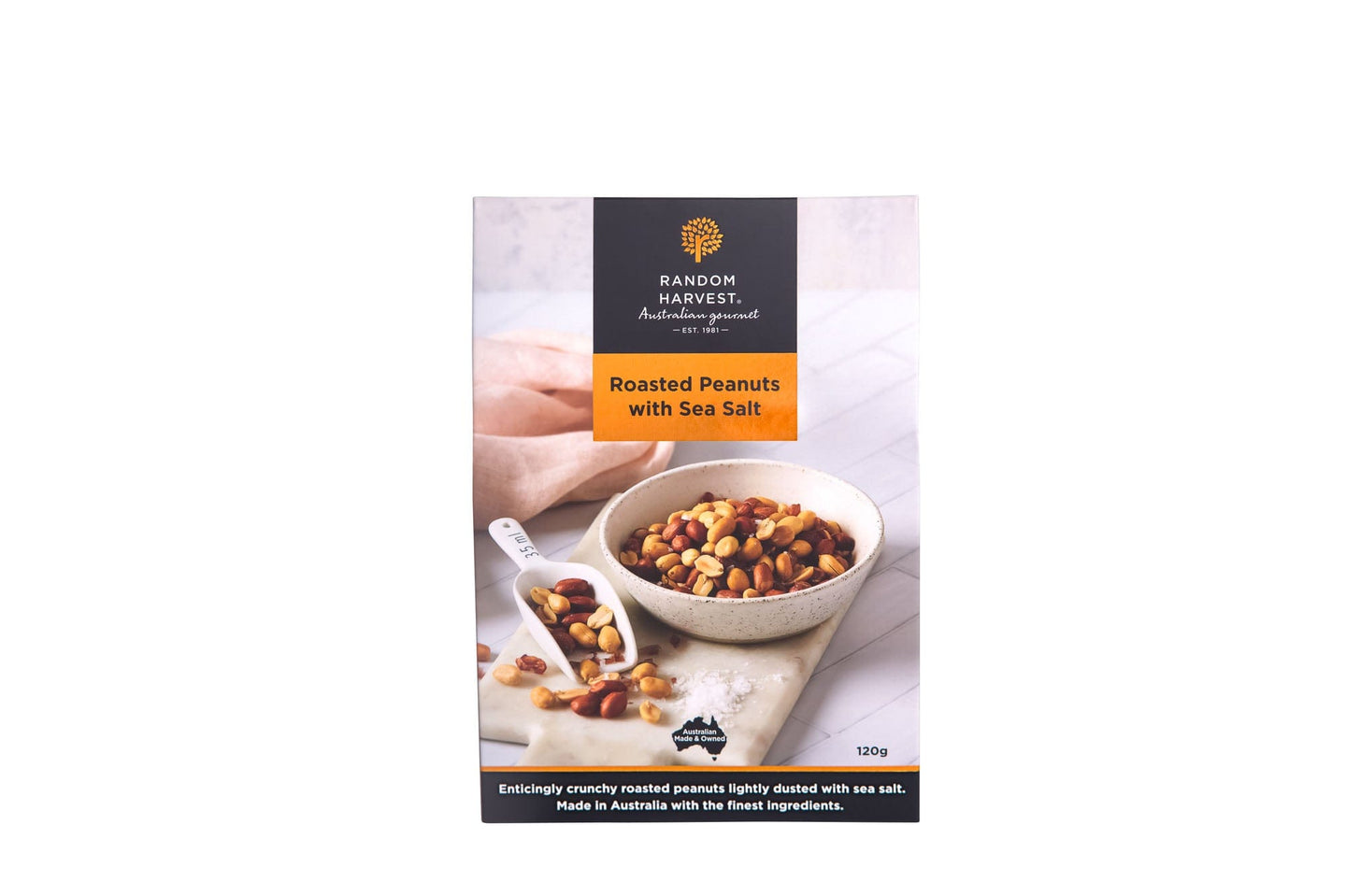 Random Harvest Roasted Peanuts With Sea Salt