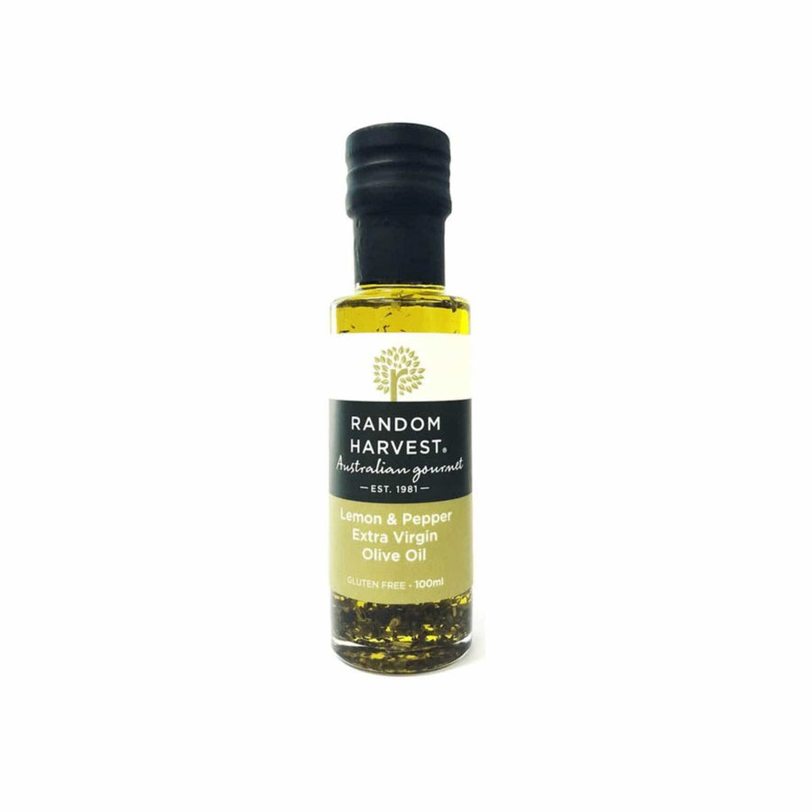 Random Harvest Oils Lemon & Pepper Extra Virgin Olive Oil 100ml