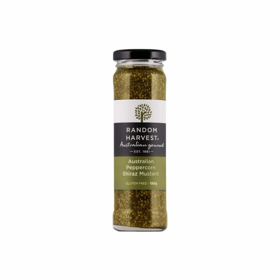 Random Harvest Mustard Australian Peppercorn Shiraz Mustard 150g