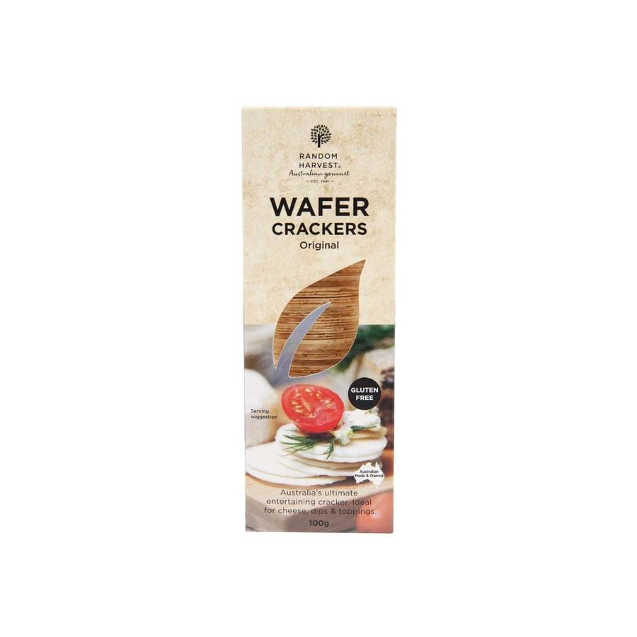 Random Harvest Wafers Wafer Crackers Original 100g
